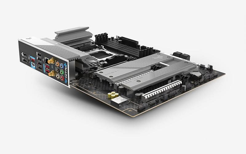 SAPPHIRE NITRO Plus B850A WIFI 7 DDR5 ATX, AM5 Motherboard – TechCure India