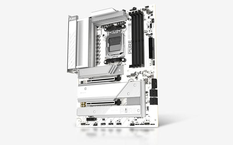 SAPPHIRE PURE X870A WIFI 7 DDR5, AM5, ATX Motherboard – TechCure India