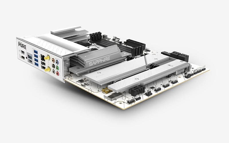 SAPPHIRE PURE X870A WIFI 7 DDR5, AM5, ATX Motherboard – TechCure India