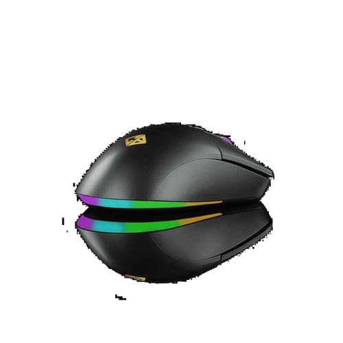 COSMIC BYTE Hyperion Wireless+Wired Ergonomic Gaming Mouse ( 6000DPI / 6 Macro Buttons ) ( Black ) - 2