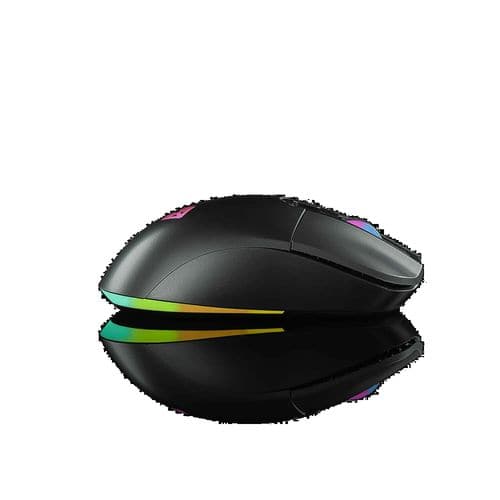 COSMIC BYTE Hyperion Wireless+Wired Ergonomic Gaming Mouse ( 6000DPI / 6 Macro Buttons ) ( Black ) - 3