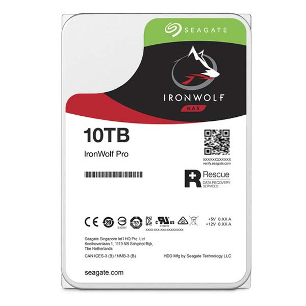 Seagate IronWolf Pro 10TB 3.5 inch SATA NAS Hard Drive – TechCure India