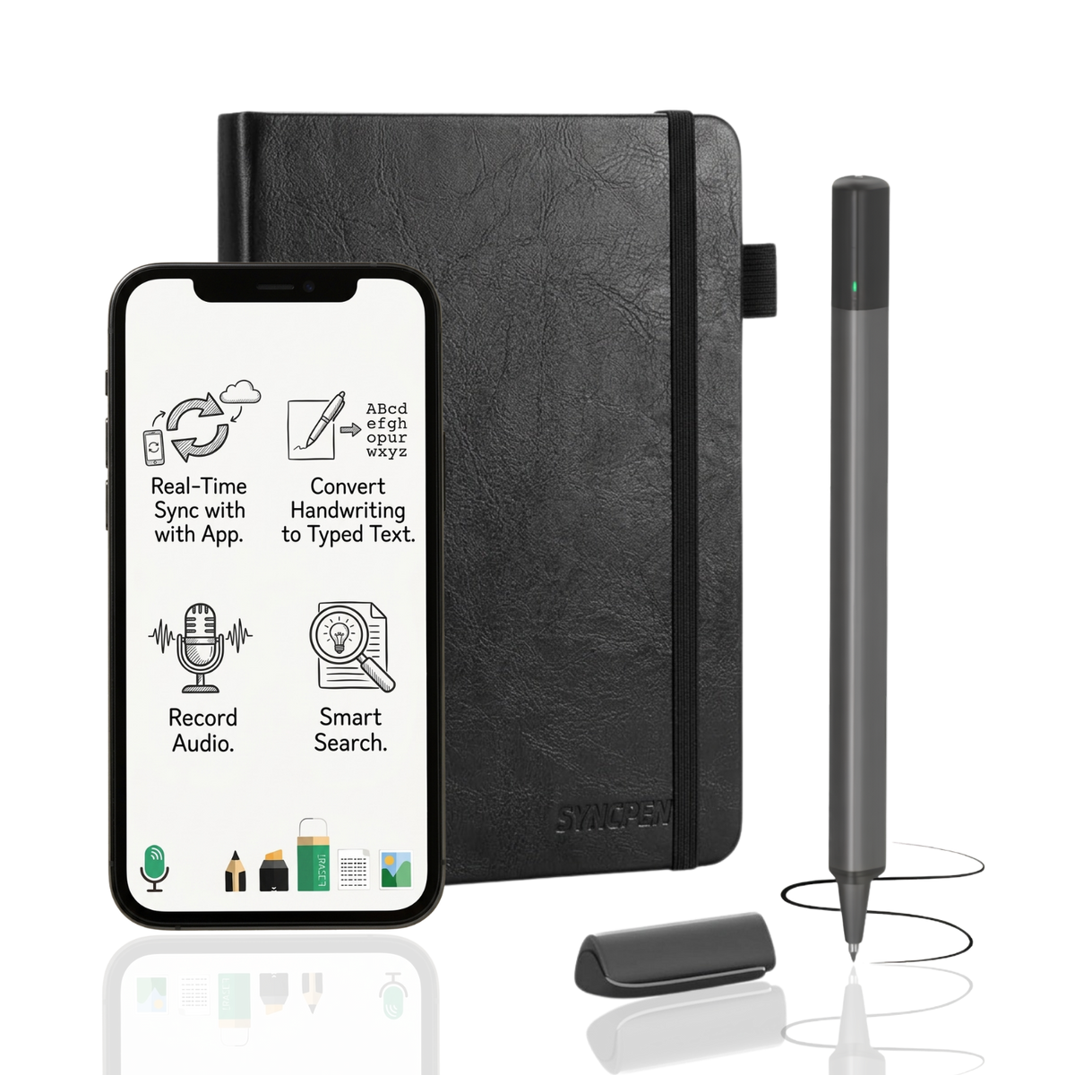 NEWYES SyncPen Set Smart Pen with Digital Notebook – TechCure India