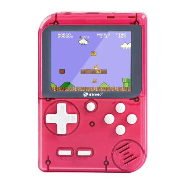 Sameo DreamBoy Handheld Video Game Console (Ice Red) – TechCure India