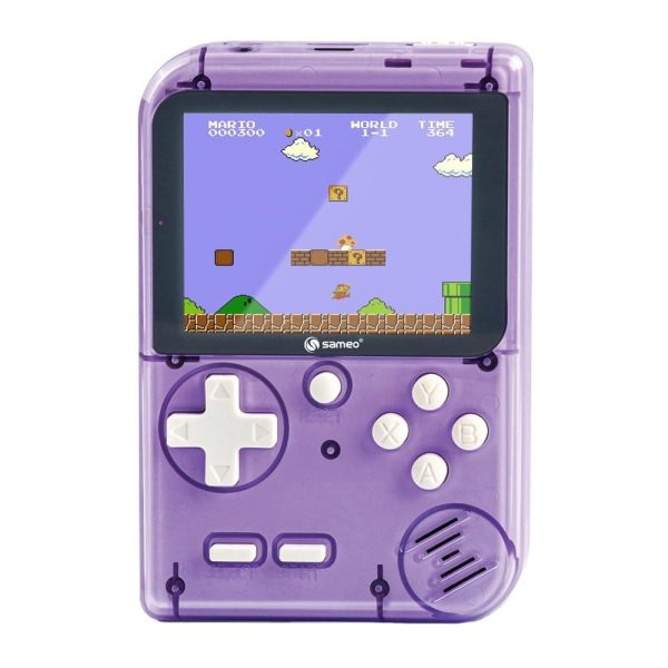 Sameo DreamBoy Handheld Video Game Console (Ice Purple) – TechCure India