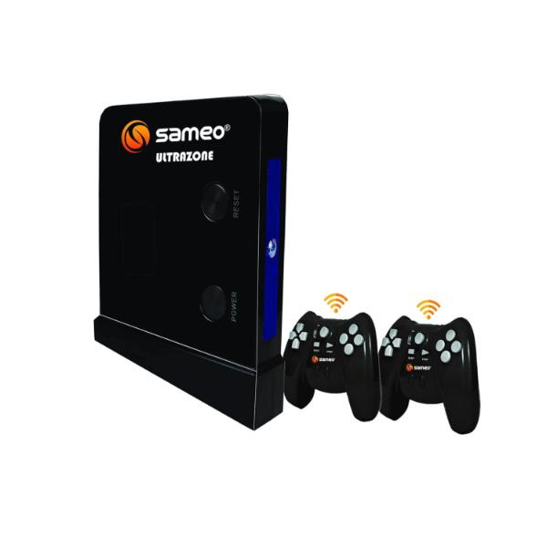 Sameo ULTRAZONE Wireless 8 Bit Game Console for TV with Cordless 2 Joysticks, 362 in-Built Games, 6 Months Warranty (Black) – TechCure India