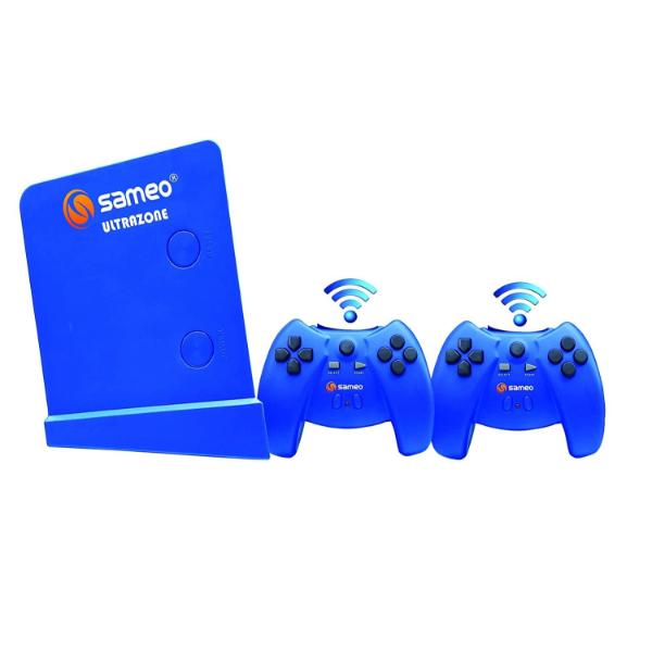 Sameo ULTRAZONE Wireless 8 Bit Game Console for TV with Cordless 2 Joysticks, 362 in-Built Games, 6 Months Warranty (Black) – TechCure India