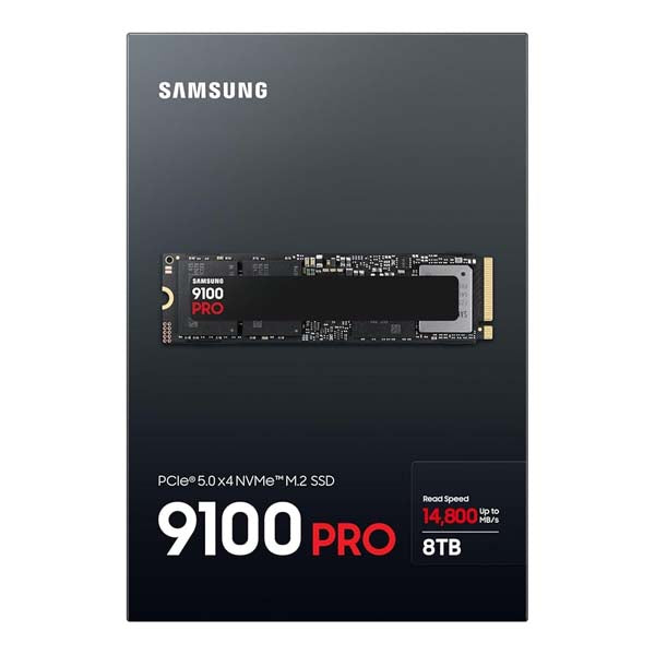 Samsung 9100 PRO 8TB PCIe 5.0x4 M.2 2280 NVMe SSD – TechCure India