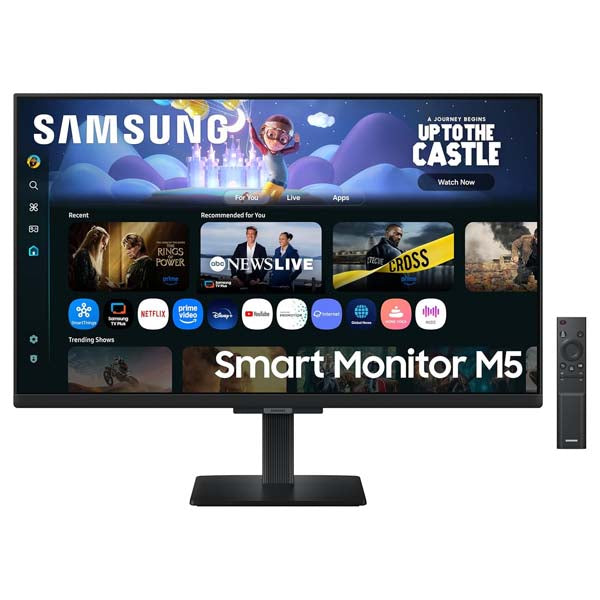 Samsung LS27FM500EWXXL 27" IPS FHD 1920 x 1080 M5 Smart Monitor with Smart TV Experience – TechCure India