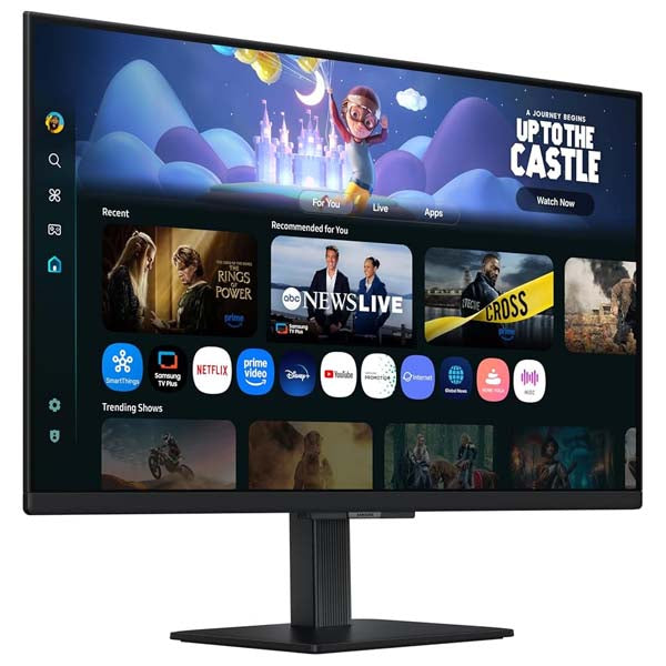 Samsung LS27FM500EWXXL 27" IPS FHD 1920 x 1080 M5 Smart Monitor with Smart TV Experience – TechCure India
