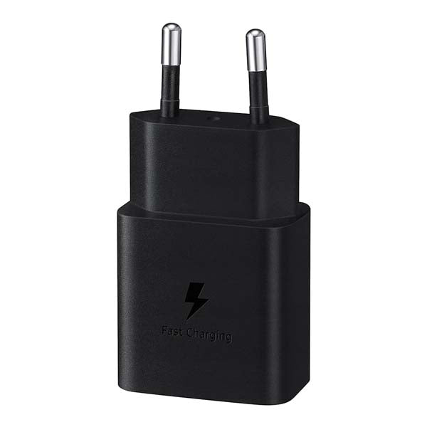 Samsung Original Travel Adapter (15W, Cable not Included, Black) – TechCure India