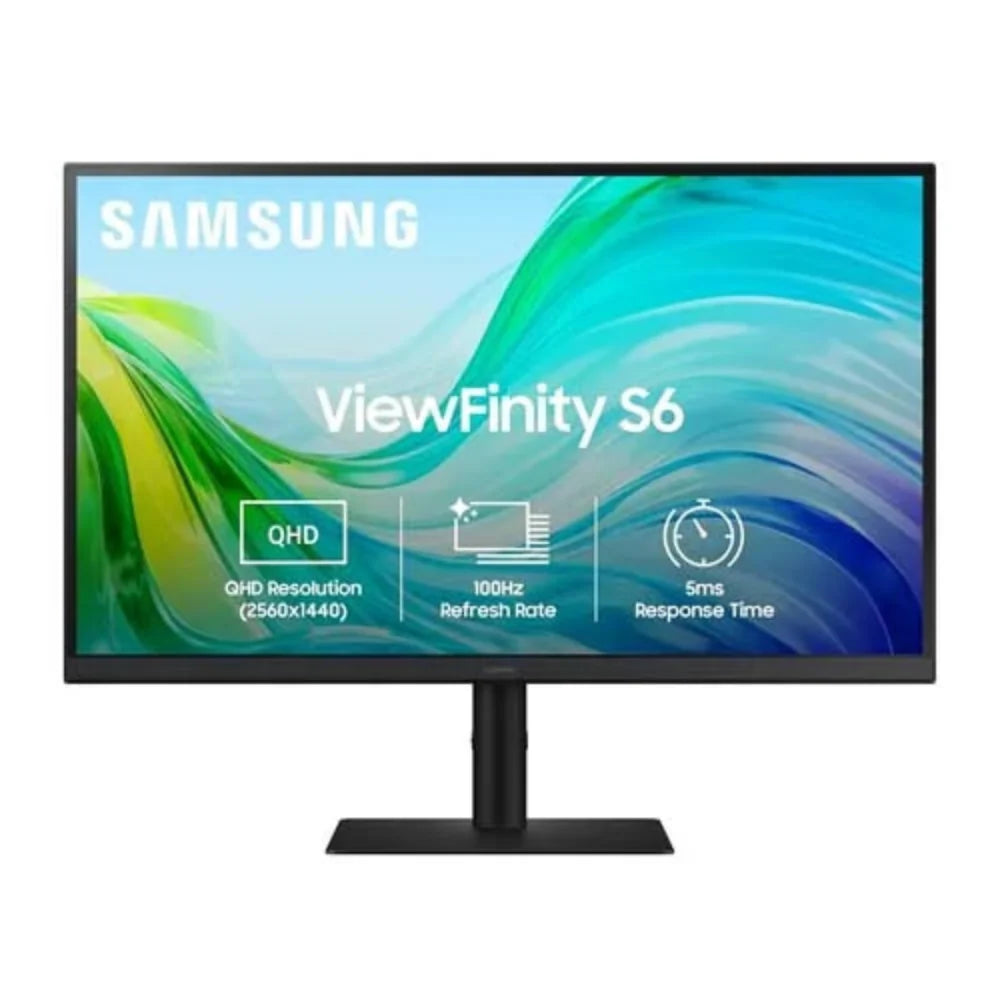 Samsung ViewFinity S6 LS27F610EAWXXL | 27 Inch | 100HZ | 5 MS | 99% SRGB Rating – TechCure India