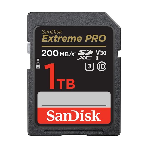 SanDisk 1TB Extreme Pro SDHC UHS-I/U3 V30 Class 10 Memory Card – TechCure India