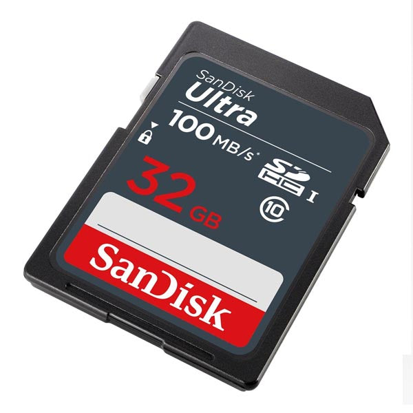 SanDisk 32GB Ultra 100Mbs SDHC SDXC Memory Card – TechCure India
