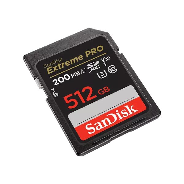SanDisk 512GB Extreme Pro SDHC UHS-I/U3 V30 Class 10 Memory Card – TechCure India