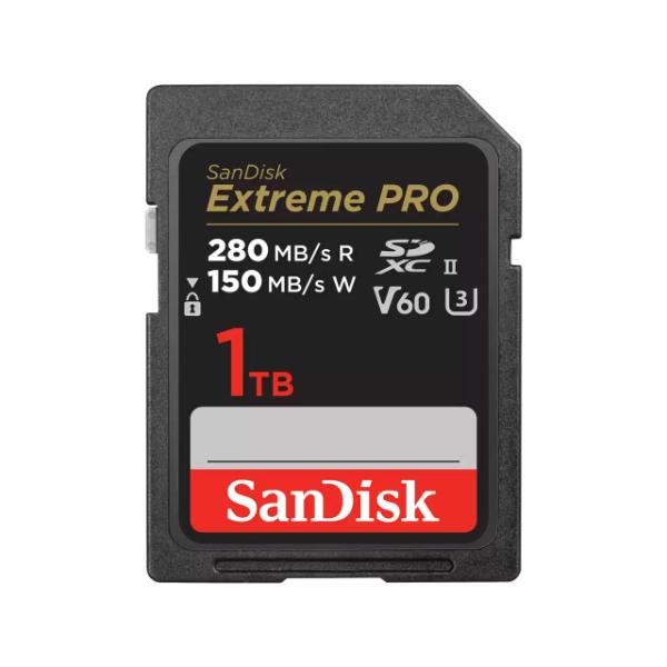 SanDisk Extreme PRO SDXC UHS-II Card - 1TB – TechCure India