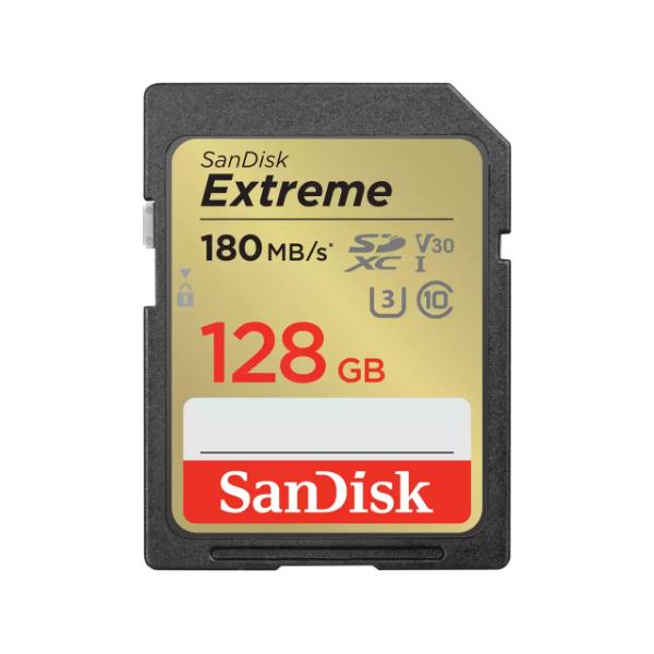 SanDisk Extreme SD UHS-I Card - 128GB – TechCure India