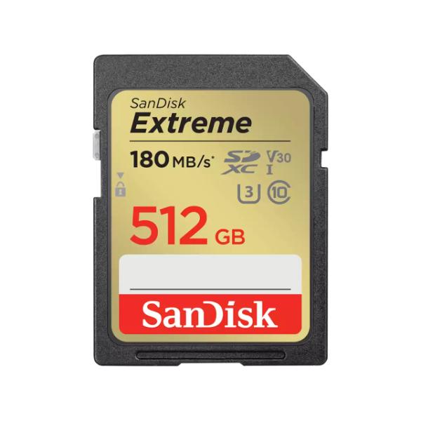SanDisk Extreme SD UHS-I Card - 512GB – TechCure India