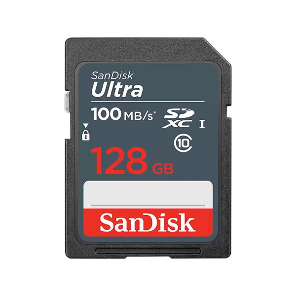 SanDisk Ultra Class 10 100MB/s 128GB SDHC Card and SDXC Card – TechCure India