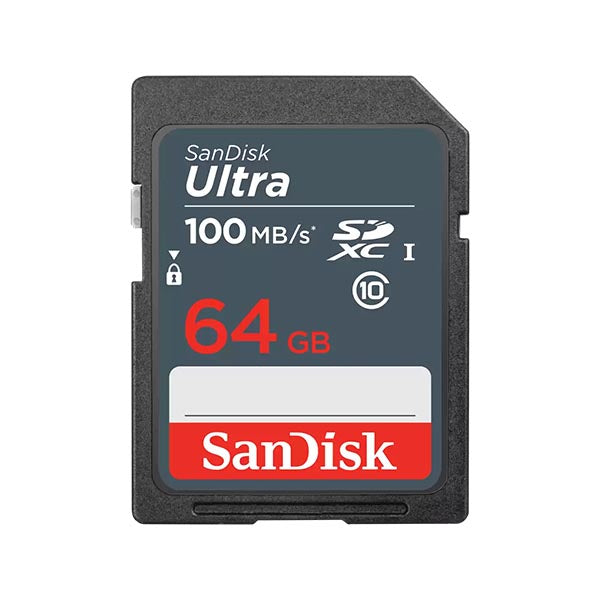 SanDisk Ultra Class 10 100MB/s 64GB SDHC Card and SDXC Card – TechCure India