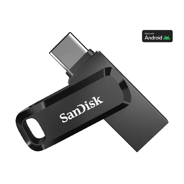 SanDisk Ultra Dual Drive Go SDDDC3-128G-I35 128GB USB 3.0 Type C Pendrive for Mobile (Black) – TechCure India
