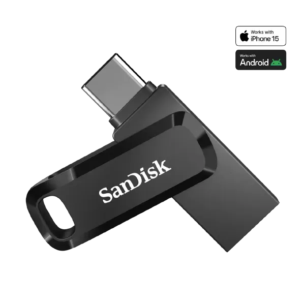 SanDisk Ultra Dual Drive Go SDDDC3-256G-I35 256GB USB 3.0 Type C Pendrive for Mobile (Black) – TechCure India