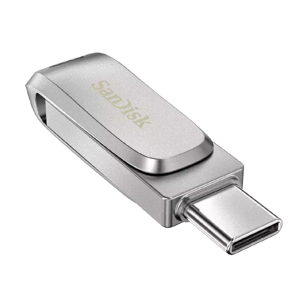 SanDisk Ultra Dual Drive Luxe 1TB USB Type C Flash Drive (Silver) – TechCure India