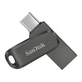 SanDisk Ultra Dual Drive Luxe USB Type-C Flash Drive - 256GB (Dark Grey) – TechCure India
