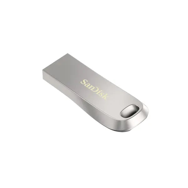 SanDisk Ultra Luxe USB 3.2 64GB Flash Drive Upto 150MB/s (All Metal, Metallic Silver) – TechCure India
