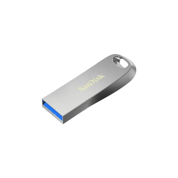 SanDisk Ultra Luxe USB 3.2 64GB Flash Drive Upto 150MB/s (All Metal, Metallic Silver) – TechCure India