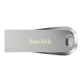 SanDisk Ultra Luxe USB 3.2 128GB Flash Drive Upto 400MB/s (All Metal, Metallic Silver) – TechCure India