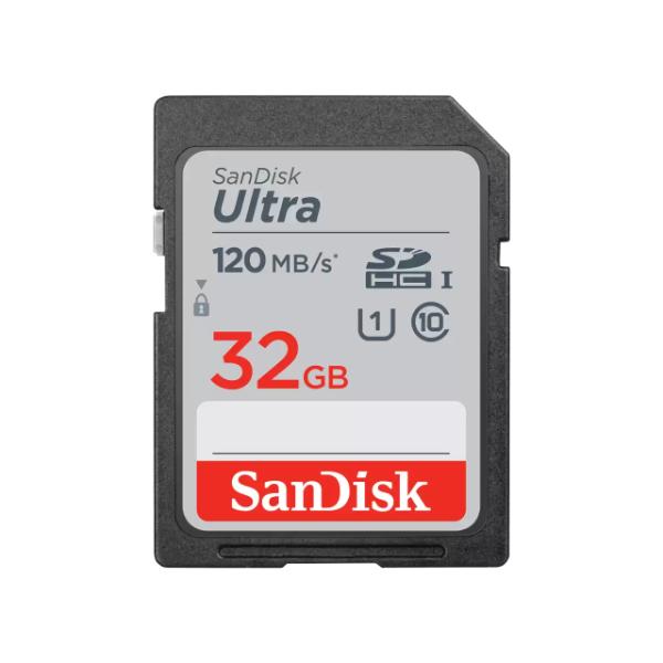 SanDisk Ultra SDHC UHS-I card and SDXC UHS-I card - 32GB – TechCure India