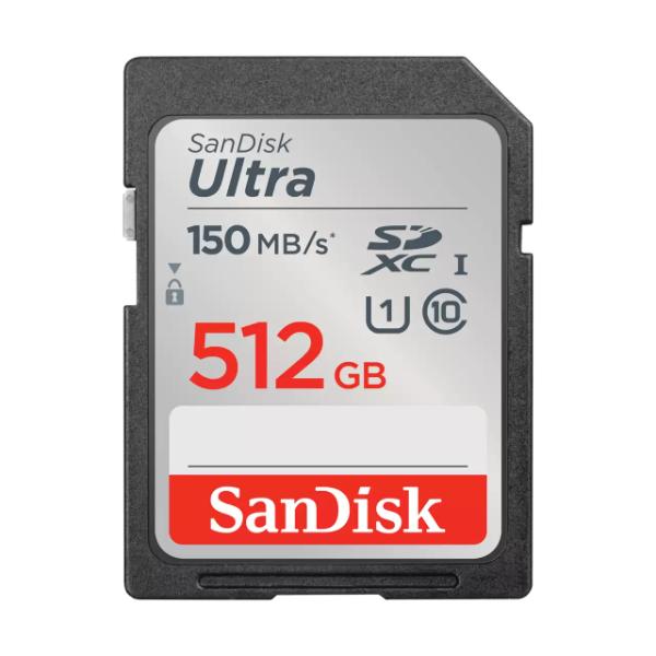 SanDisk Ultra SDHC UHS-I card and SDXC UHS-I card - 512GB – TechCure India