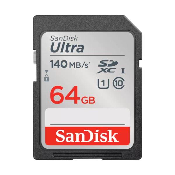 SanDisk Ultra SDHC UHS-I card and SDXC UHS-I card - 64GB – TechCure India