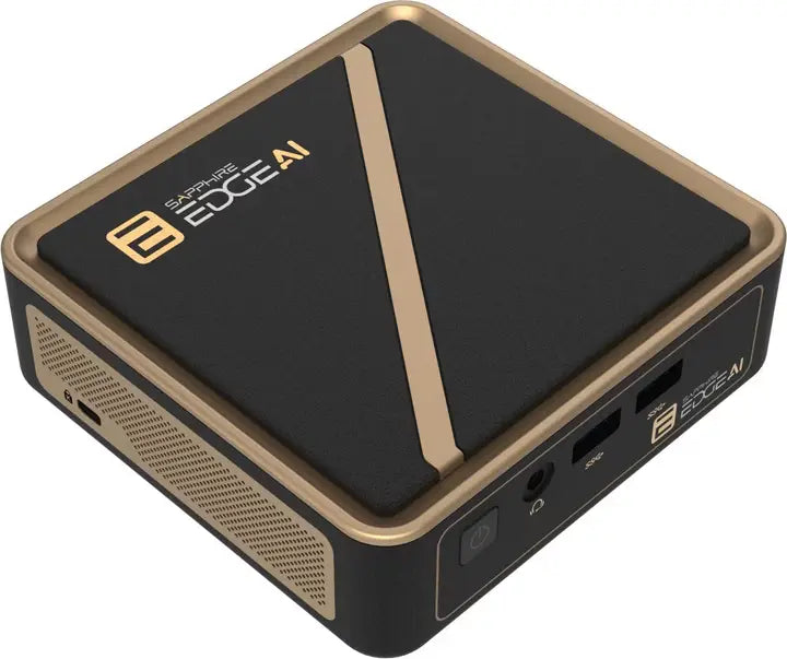 Sapphire Edge AI 370 Barebone AMD Ryzen AI 9 HX 370 with 2xSODIMM DDR5, 3xM.2 Slots – TechCure India