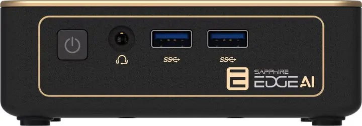 Sapphire Edge AI 370 Barebone AMD Ryzen AI 9 HX 370 with 2xSODIMM DDR5, 3xM.2 Slots – TechCure India