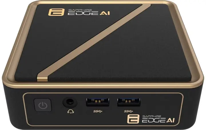 Sapphire Edge AI 370 Barebone AMD Ryzen AI 9 HX 370 with 2xSODIMM DDR5, 3xM.2 Slots – TechCure India