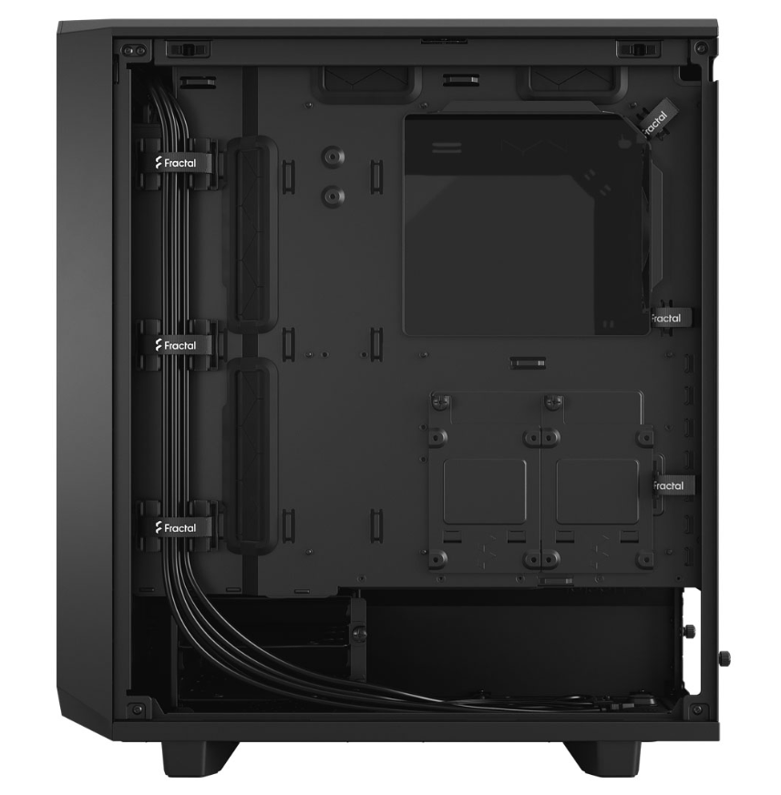 FRACTAL DESIGN Meshify 2 Compact Dark Tint ATX Mid Tower Cabinet (Black) - 4