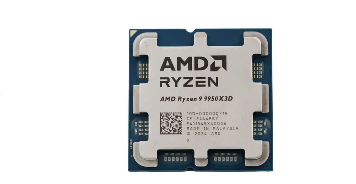 AMD Ryzen 9 9950X 3D OEM 16 Cores 32 Threads 5.7GHz 128MB Cache AM5 Socket Processor – TechCure India