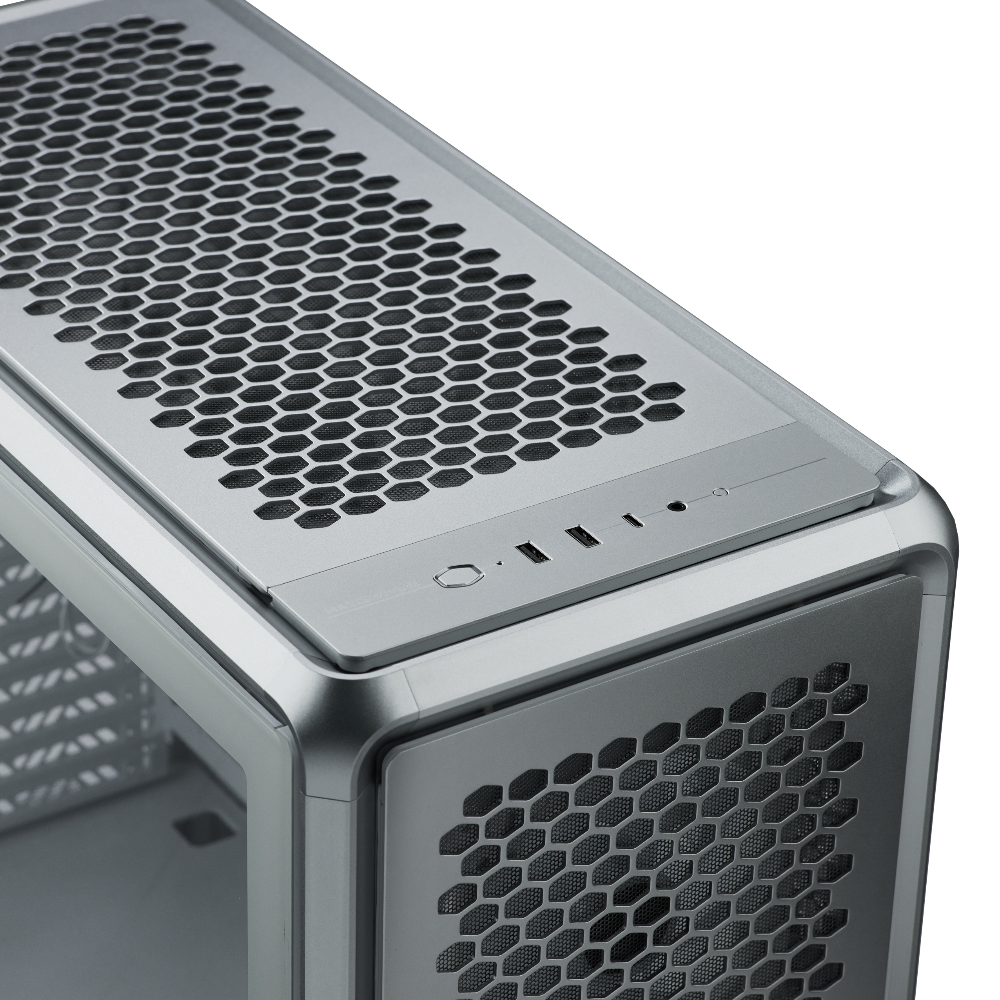 COOLER MASTER MasterFrame 600 ATX Mid Tower Cabinet ( Silver ) – TechCure India