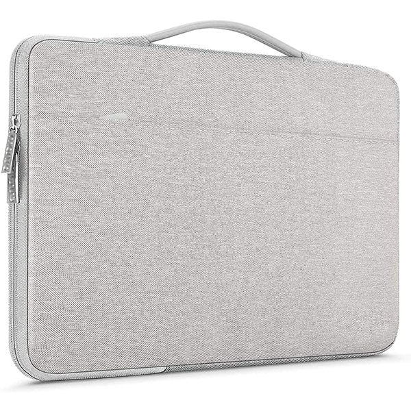 Waterproof Nylon Exterior with Soft Velvety Interior Sleeve Bag Pouch Carry Case for Laptops, MacBook 13" Black – TechCure India