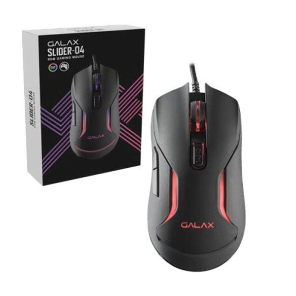 Galax Slider 04 (SLD-04) Wired RGB Gaming Mouse – TechCure India