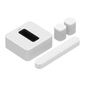 Sonos 5.1 Surround Set – Sonos Beam, Sub & 2 One SL - White – TechCure India