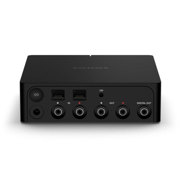 Sonos Port The Versatile Audio Streamer for Your Stereo or Receiver (Black) – TechCure India