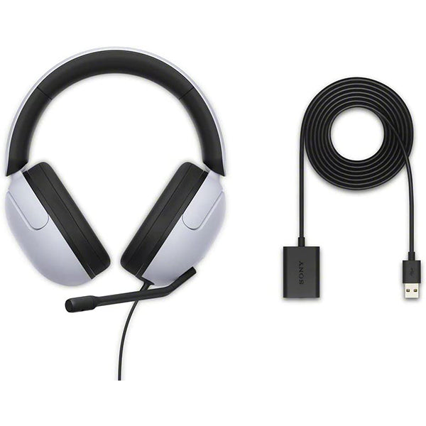 Sony-INZONE H3 Wired Gaming Headset, Over-ear Headphones with 360 Spatial Sound, MDR-G300 – TechCure India