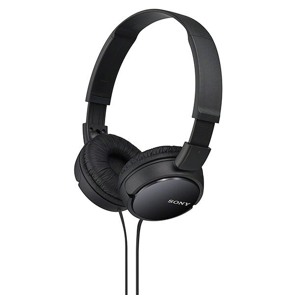 Sony MDR-ZX110 Wired On Ear Headphone without Mic Black – TechCure India