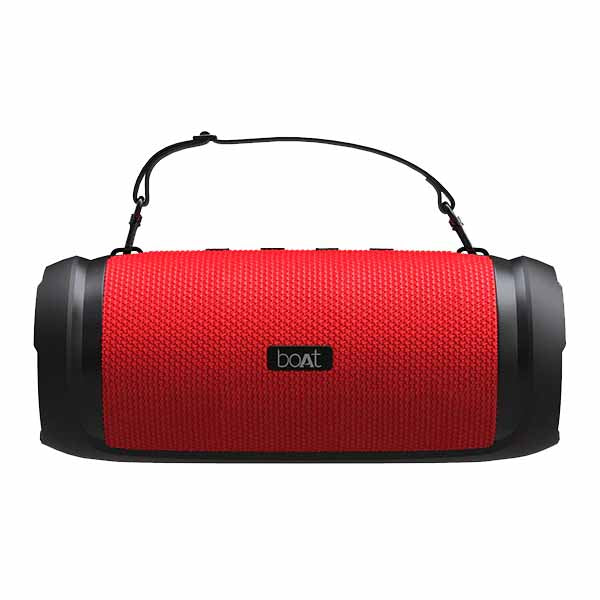 boAt Stone 1508 Portable Bluetooth Speaker (Black) - Red – TechCure India