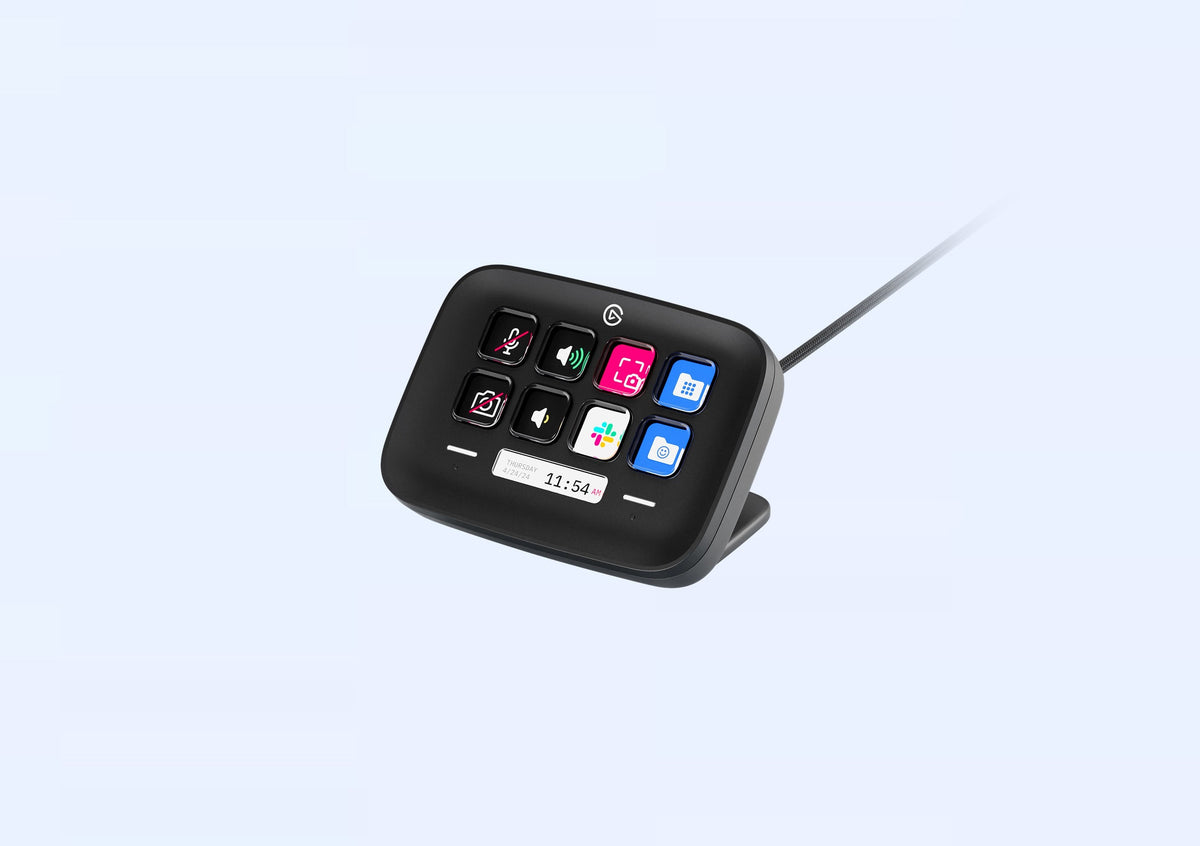 ELGATO STREAM DECK NEO USB PRODUCTIVITY CONTROLLER, 8 CUSTOMIZABLE KEYS 10GBJ9911 BLACK – TechCure India