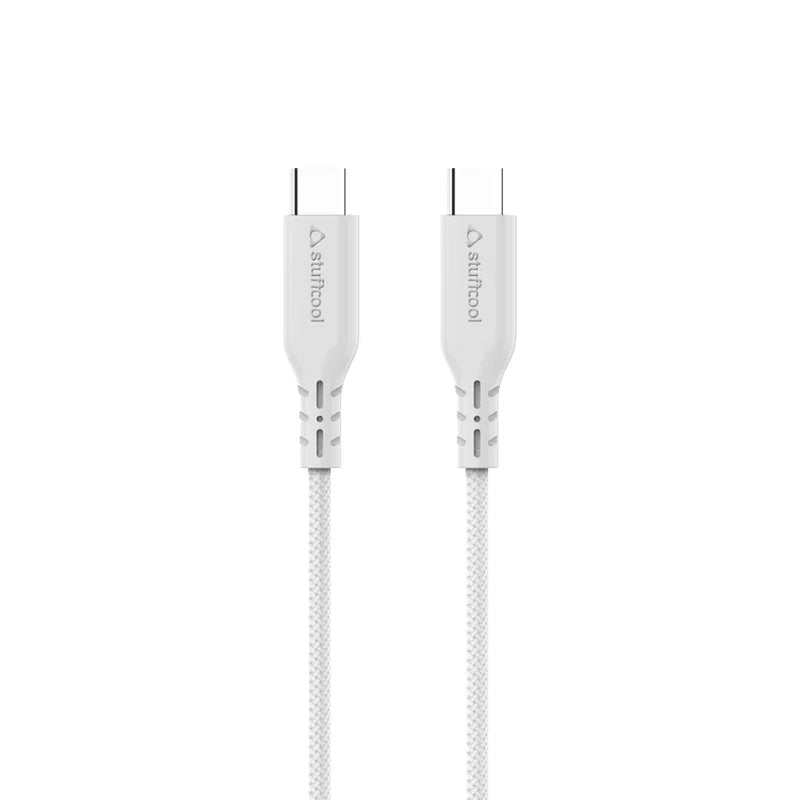 Stuffcool Alto C To C 100W 5A Cable fast USB C to C compatible for MacBooks , Laptops and Upto Galaxy S23 Series – TechCure India