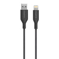Stuffcool BLITZ L USB A to 8 Pin Connector PET Braided Cable 1.5 m Smartphone (Black) – TechCure India